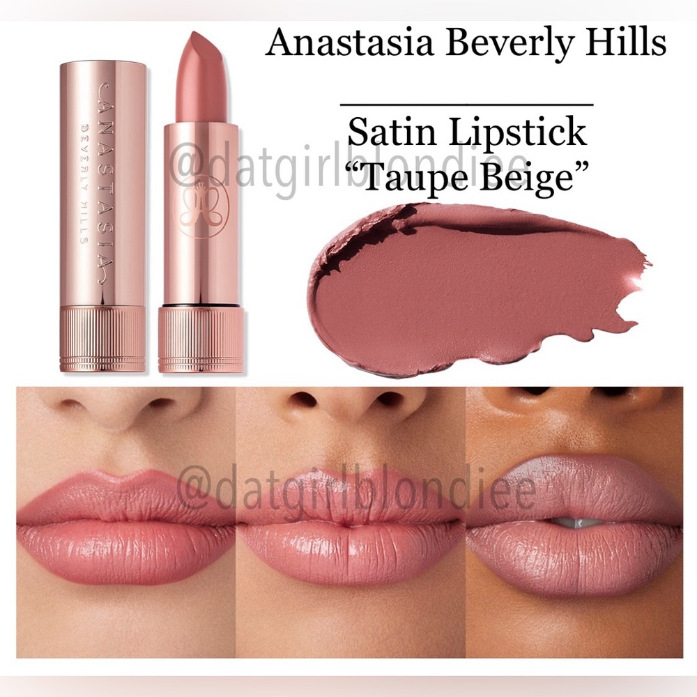 Anastasia Beverly Hills: Satin Lipstick (Taupe Beige)